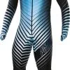 Race Suit ENERGIAPURA Active Black/Turquoise Junior (insulated, Unpadded) - 2022/23