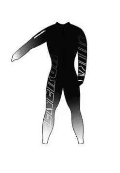 Race Suit ENERGIAPURA Bold Black (not-insulated, Padded)