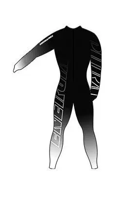 Race Suit ENERGIAPURA Bold Black (not-insulated, Padded)