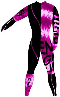 Race Suit ENERGIAPURA Fluid Fuxia Junior (insulated, Unpadded) - 2022/23
