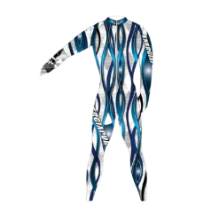 Race Suit ENERGIAPURA Wave Blue Junior (not-insulated, Unpadded)