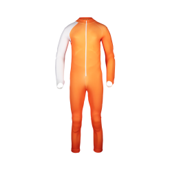Race Suit POC Skin GS Zink Orange/Hydrogen White - 2021/22