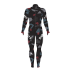 SHRED X KJUS Ski Race Suit Night Flash Unpadded - 2022/23