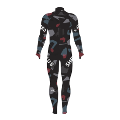SHRED X KJUS Ski Race Suit Night Flash Unpadded - 2022/23