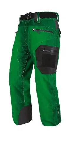 Ski Pants ENERGIAPURA Velvet Grong Printed Green Man - 2022/23