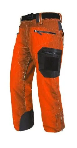 Ski Pants ENERGIAPURA Velvet Grong Printed Orange Man - 2022/23