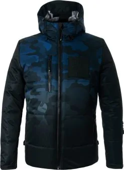 Ski Jacket ENERGIAPURA Camouflage Jacket Camouflage Blue - 2022/23
