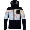 Ski Jacket ENERGIAPURA Flaine Black/Mountains - 2022/23