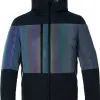 Ski Jacket ENERGIAPURA Flaine Jacket Black/Reflex Rainbow - 2022/23