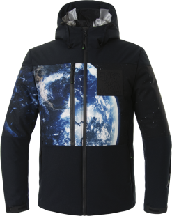 Ski Jacket ENERGIAPURA Flaine Life Jacket Black/Planet - 2022/23