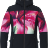 Ski Jacket ENERGIAPURA Flaine Life Jacket Lady Black/Lily - 2022/23