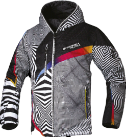 Ski Jacket ENERGIAPURA NEW OPTICAL MULTICOLOR LADY