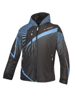 Ski Jacket ENERGIAPURA New Optical Black/Turquoise Lady