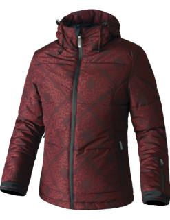 Ski Jacket ENERGIAPURA Vez Damasco Bordeaux Lady