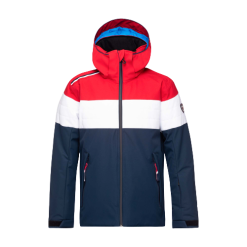 Ski Jacket ROSSIGNOL BOY PADDED JKT CARMIN - 2020/21