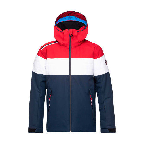 Ski Jacket ROSSIGNOL BOY PADDED JKT CARMIN - 2020/21