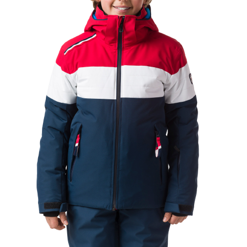 Ski Jacket ROSSIGNOL BOY PADDED JKT CARMIN - 2020/21 - Afbeelding 2