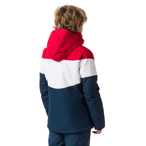 Ski Jacket ROSSIGNOL BOY PADDED JKT CARMIN - 2020/21 - Afbeelding 3