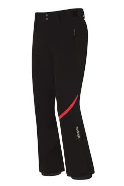 Ski Pants DESCENTE Swiss Insulated Pants Black/Red - 2022/23