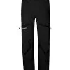Ski Pants ZIENER Temmo Full-Zip Junior Black - 2022/23