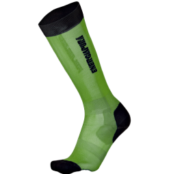 Ski Socks ENERGIAPURA Long Socks Top Silk Fluo Green - 2021/22