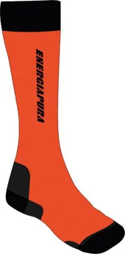Ski Socks ENERGIAPURA Long Socks Top Silk Orange - 2022/23