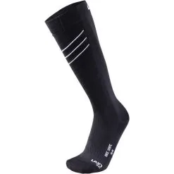Ski Socks UYN LADY SKI RACE SHAPE SOCKS Black - 2022/23