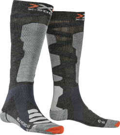 XSocks Ski Socks X-SOCKS Ski Silk Merino 4.0 Anthracite Melange/Grey Melange - 2022/23