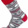 Socks EISBAR Easylife Jacquard Grey Mel/Red