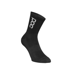 Socks POC Essential Road Sock Short Uranium Black - 2022