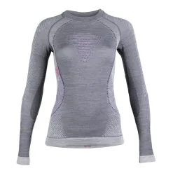 Thermal Underwear UYN Lady Fusyon UW Shirt LG SL Anthracite/Purple/Pink - 2022/23
