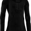 XBIONIC Thermal Underwear X-BIONIC APANI 4.0 MERINO SHIRT ROUND NECK LG SL BLACK MEN - 2021/22