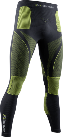 XBIONIC Thermal Underwear X-BIONIC ENERGY ACCUMULATOR 4.0 PANTS MEN CHARCOAL/YELLOW - 2021/22