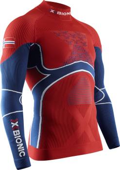 XBIONIC Thermal Underwear X-BIONIC ENERGY ACCUMULATOR 4.0 PATRIOT SHIRT TURTLE NECK LG SL NORWAY - 2021/22