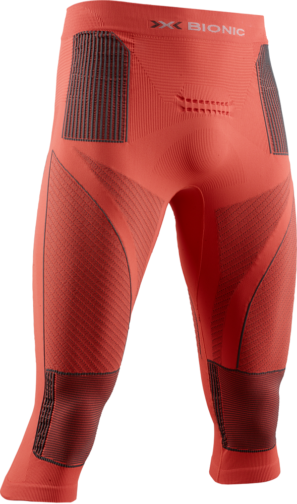 XBIONIC Thermal Underwear X-BIONIC Energy Accumulator 4.0 Pants 3/4 Men Sunset Orange/Anthracite - 2021/22