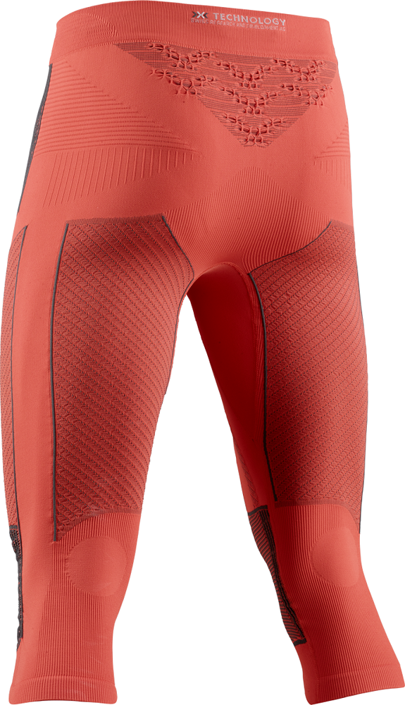 XBIONIC Thermal Underwear X-BIONIC Energy Accumulator 4.0 Pants 3/4 Men Sunset Orange/Anthracite - 2021/22 - Afbeelding 2
