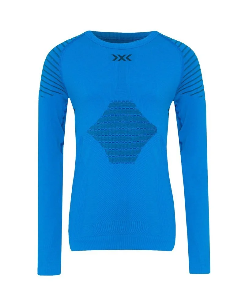XBIONIC Thermal Underwear X-BIONIC Invent Shirt LG SL Junior Teal Blue/Anthracite - 2022/23