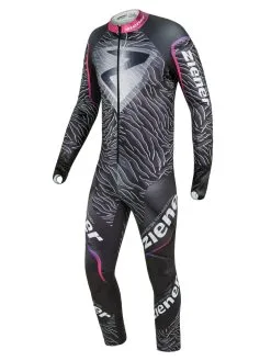 ZIENER Racesuit Padded Junior Zebra Print (with Pads) - 2022/23